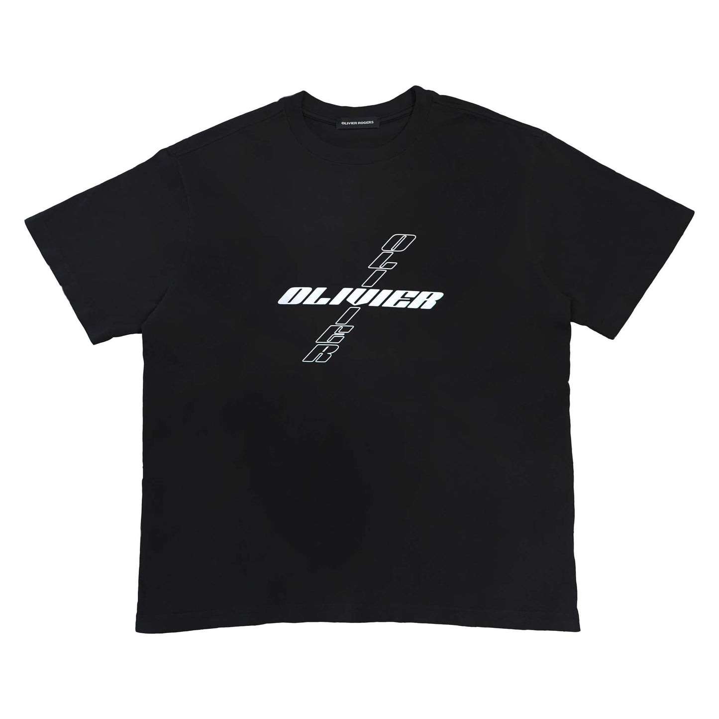 Cross Logo Black T-Shirt